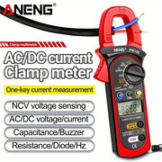 4000 ta hisoblash klamp metr multimetri AC/DC kuchlanish, oqim va qarshilikni tekshirish uchun