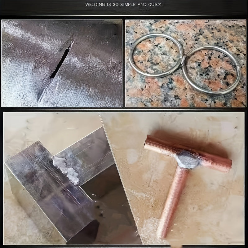 20 dona Past Oʻrta Temperatura Alüminium Payvand Qoʻli Uy Ta'mirlash uchun mos