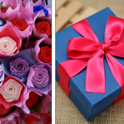 Атласная лента рулон 40 мм шириной 25 ярдов для упаковки подарков, венков и рукоделия