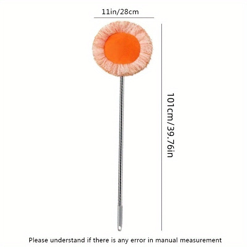 Головка для швабры подсолнечника, гибкий вращающийся очиститель поверхности для пола, стен, окон