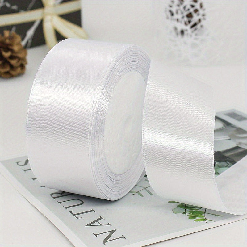 Solid Fabric Ribbon 40mm Wide 25 Yards for Gift Wrapping Crafting and Decorations