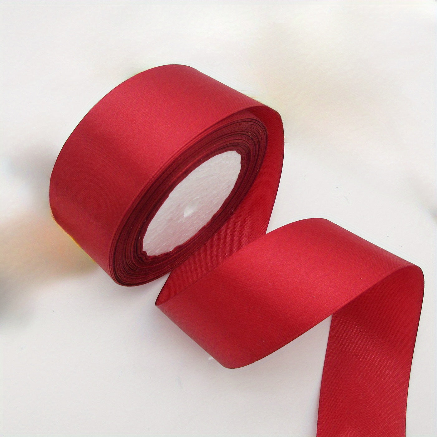 Solid Fabric Ribbon 40mm Wide 25 Yards for Gift Wrapping Crafting and Decorations