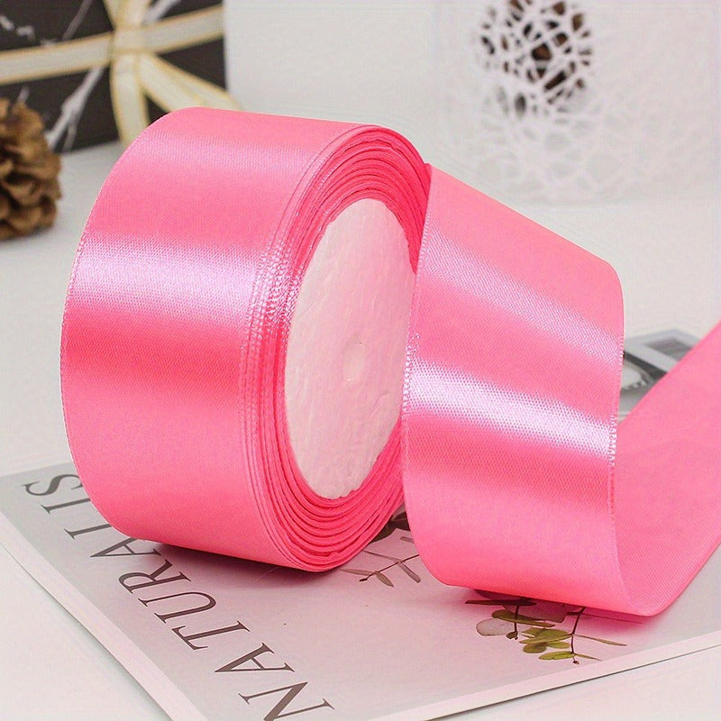 Solid Fabric Ribbon 40mm Wide 25 Yards for Gift Wrapping Crafting and Decorations
