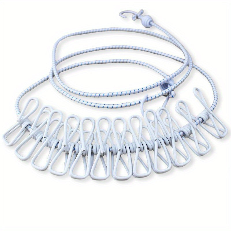 12 klipli kengaytiriladigan kiyim qurilmasi portativ tashqi ichki sayohat uchun rang variantlari