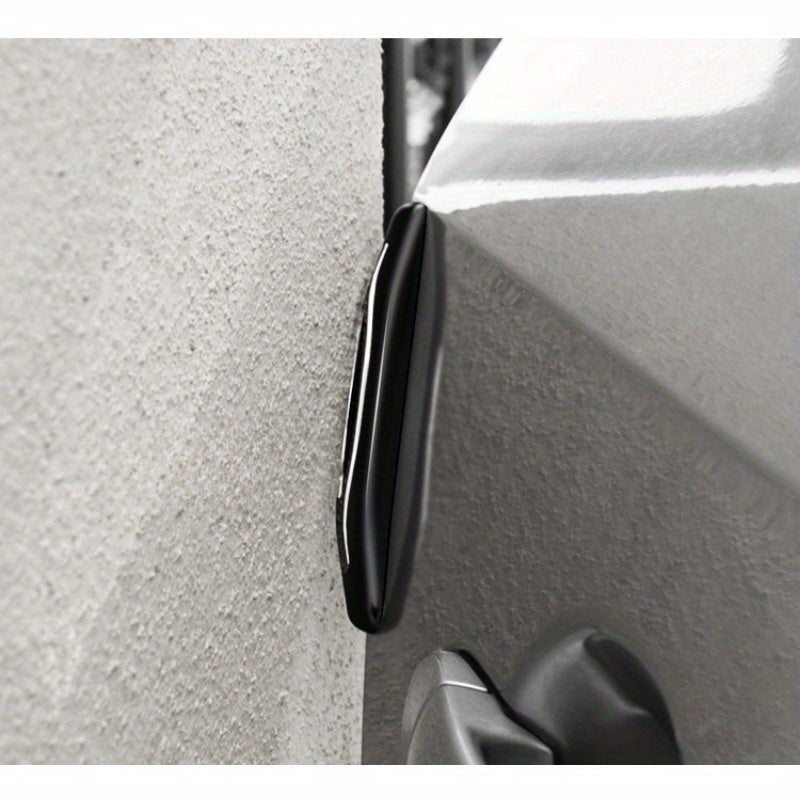 Protector de borde de puerta de coche universal, tira de goma, protección contra colisiones, guardia de espejo de reversa