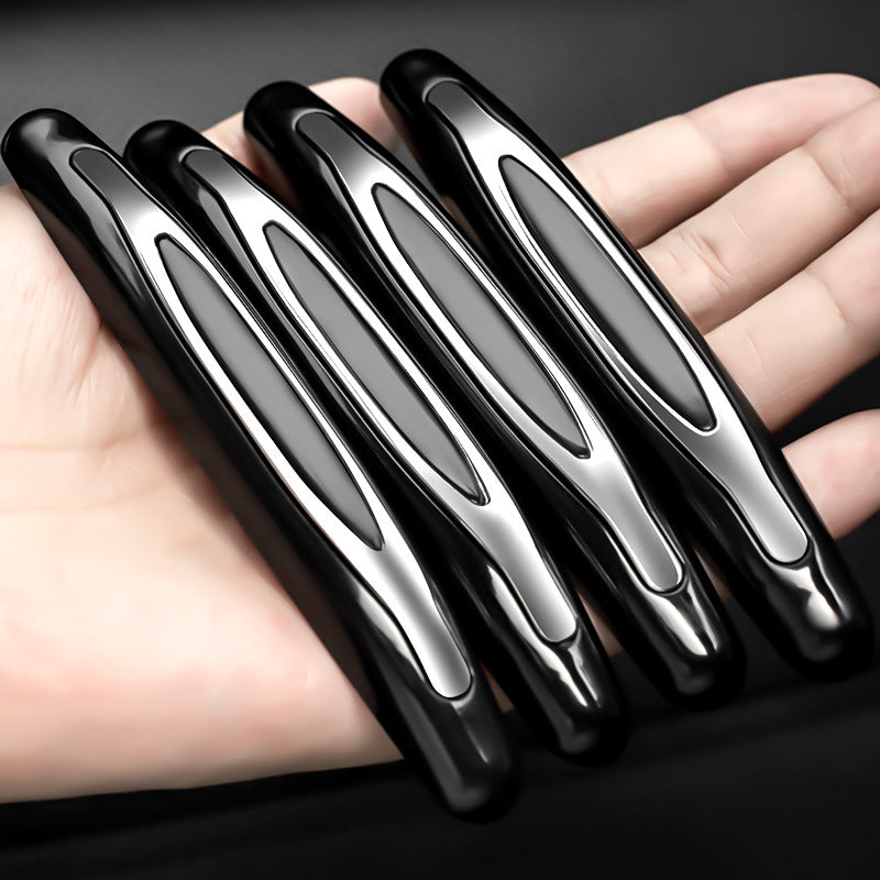 Protector de borde de puerta de coche universal, tira de goma, protección contra colisiones, guardia de espejo de reversa