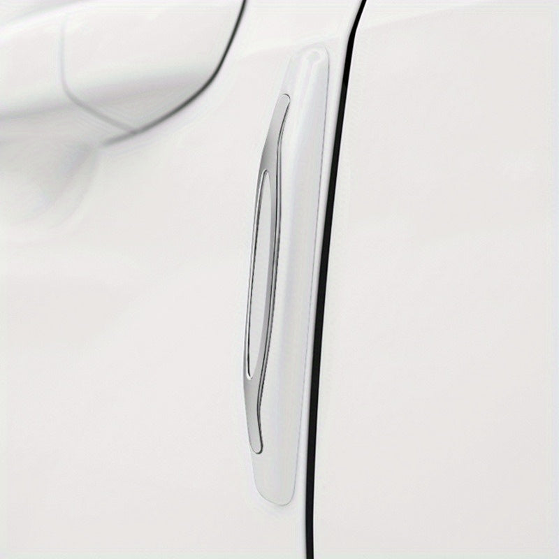 Protector de borde de puerta de coche universal, tira de goma, protección contra colisiones, guardia de espejo de reversa