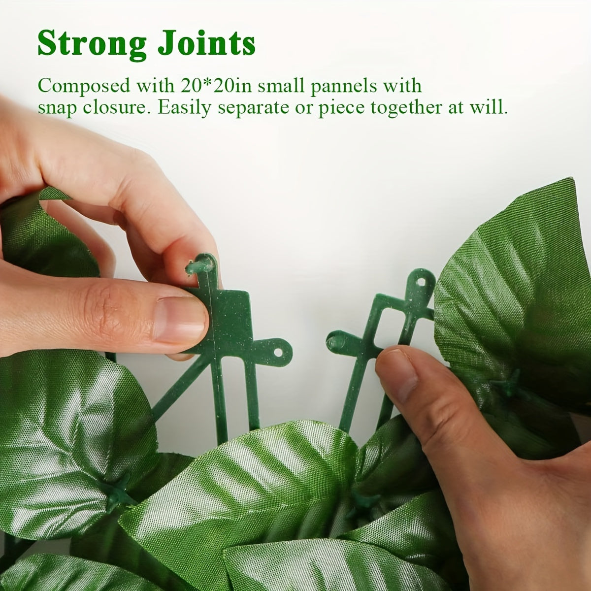 Artificial Ivy Privacy Fence Screen UV Resistant Outdoor Garden Decor No Electricity