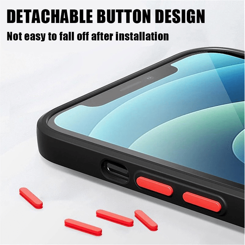 Matte Frosted Hard Phone Case for Xiaomi Poco and Mi Models Shockproof Magnetic Car Holder