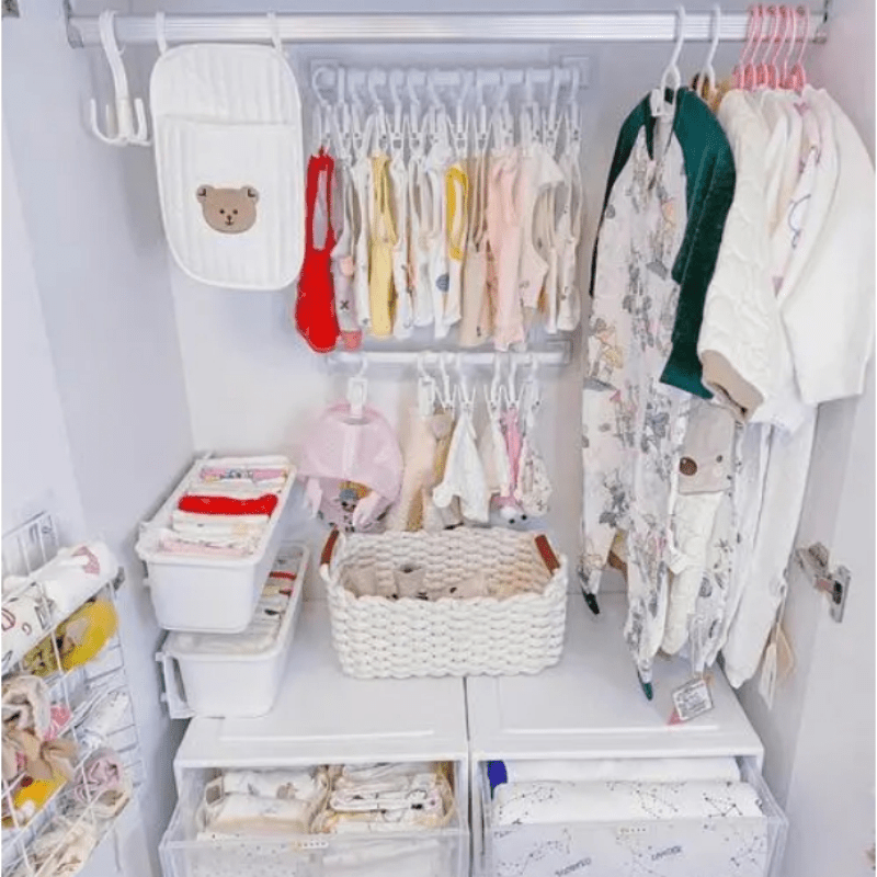 Large Gray Storage Box with Zipper for Clothes and Home Essentials