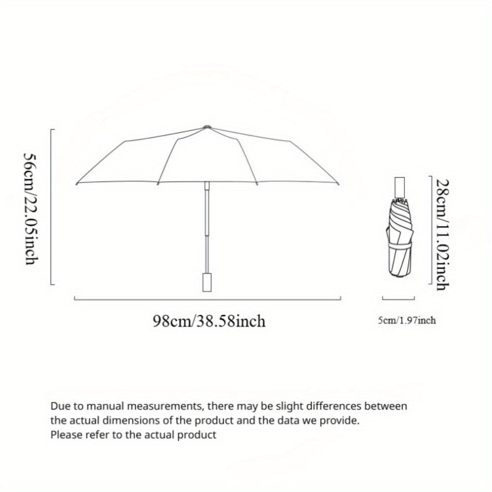 Avtomatik ochiq shamollashga qarshi yopiladigan, po'lat simlar va Pongee matodan tayyorlangan sumka bilan