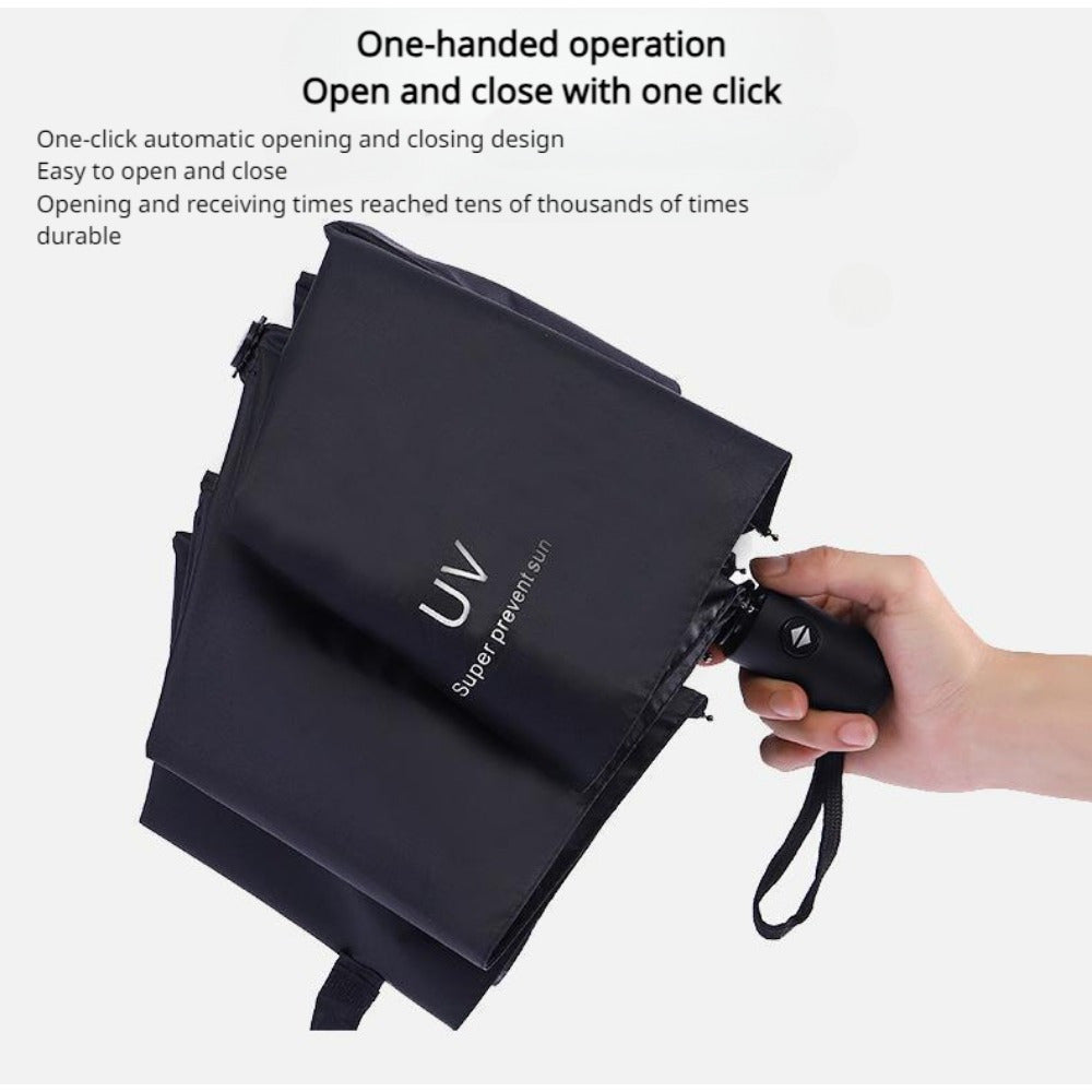 Avtomatik ochiq shamollashga qarshi yopiladigan, po'lat simlar va Pongee matodan tayyorlangan sumka bilan