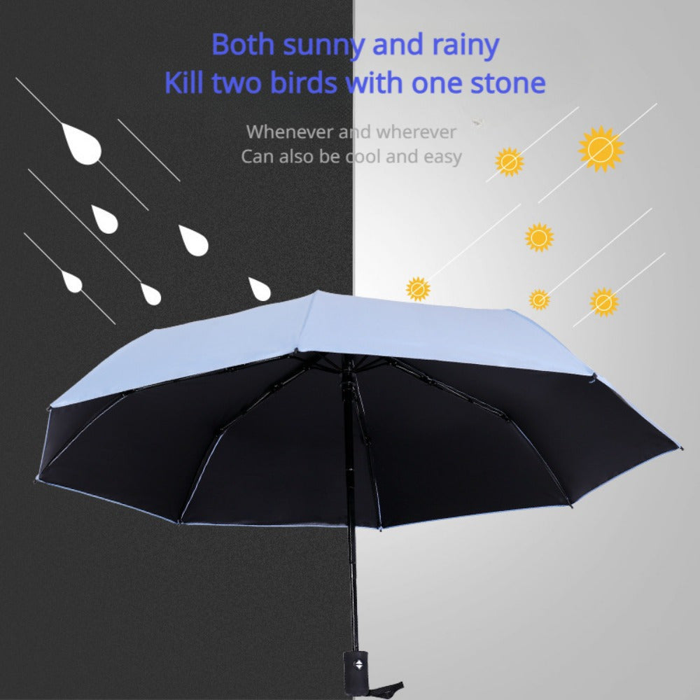 Avtomatik ochiq shamollashga qarshi yopiladigan, po'lat simlar va Pongee matodan tayyorlangan sumka bilan