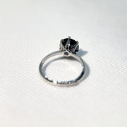 Sterling Silver 3ct Moissanite Ring for Women Wedding Engagement Jewelry