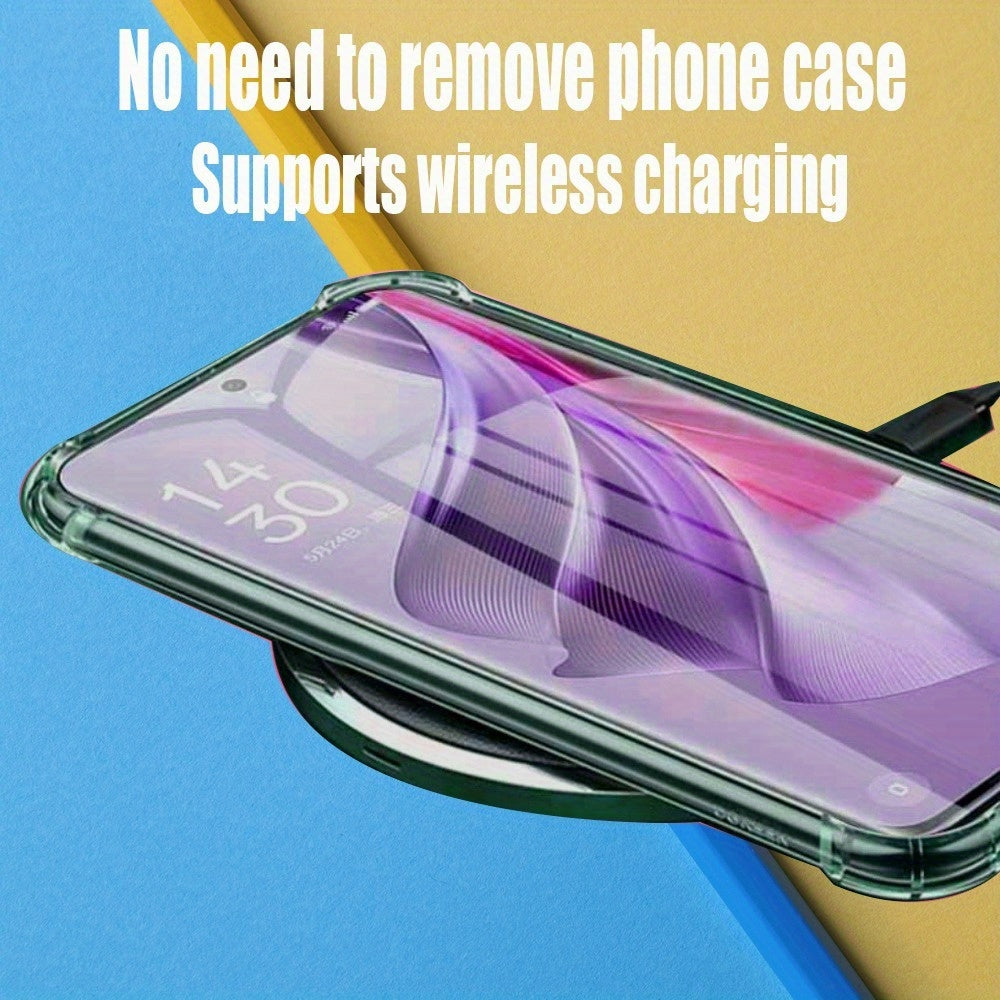 Прозрачный ударопрочный бамперный чехол для телефона Samsung Galaxy A15, A25, A35, A13.7 см 4G и 5G моделей с подушками безопасности в четырех углах и мягкой TPU задней крышкой.