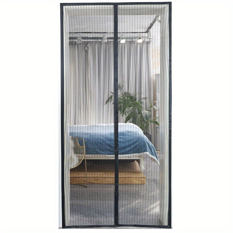 Magnetic Screen Door Insect Barrier Pet and Child Friendly Fits Standard Doors