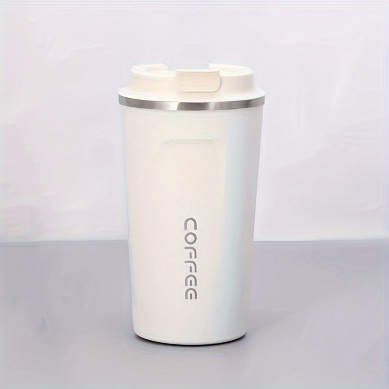 Портативный дорожный термос для офисных напитков, герметичный термокружка из многофункциональной нержавеющей стали 304 с вакуумной изоляцией - не требуется электричество