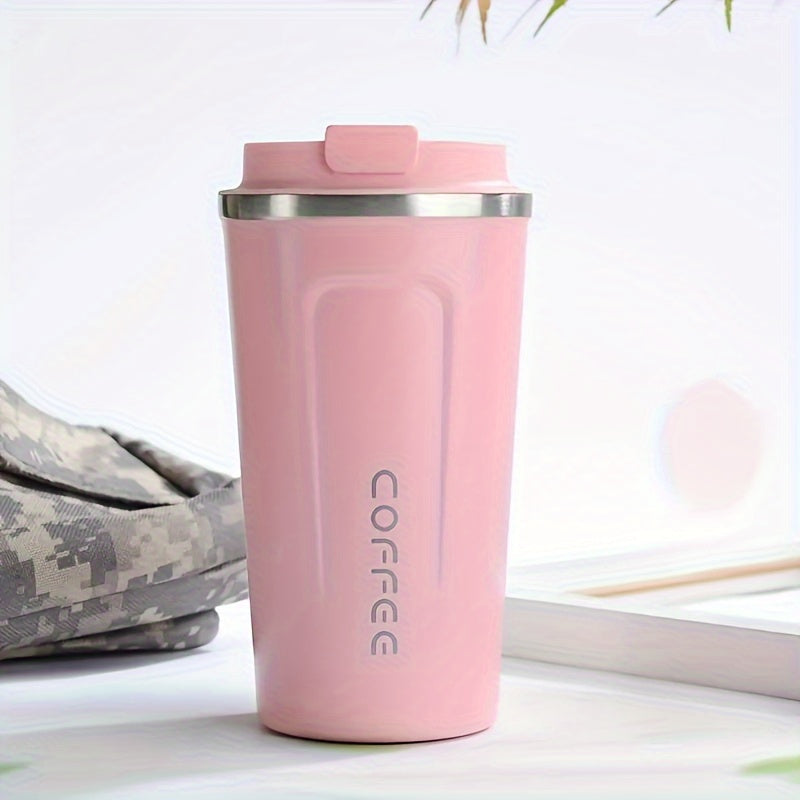 Портативный дорожный термос для офисных напитков, герметичный термокружка из многофункциональной нержавеющей стали 304 с вакуумной изоляцией - не требуется электричество