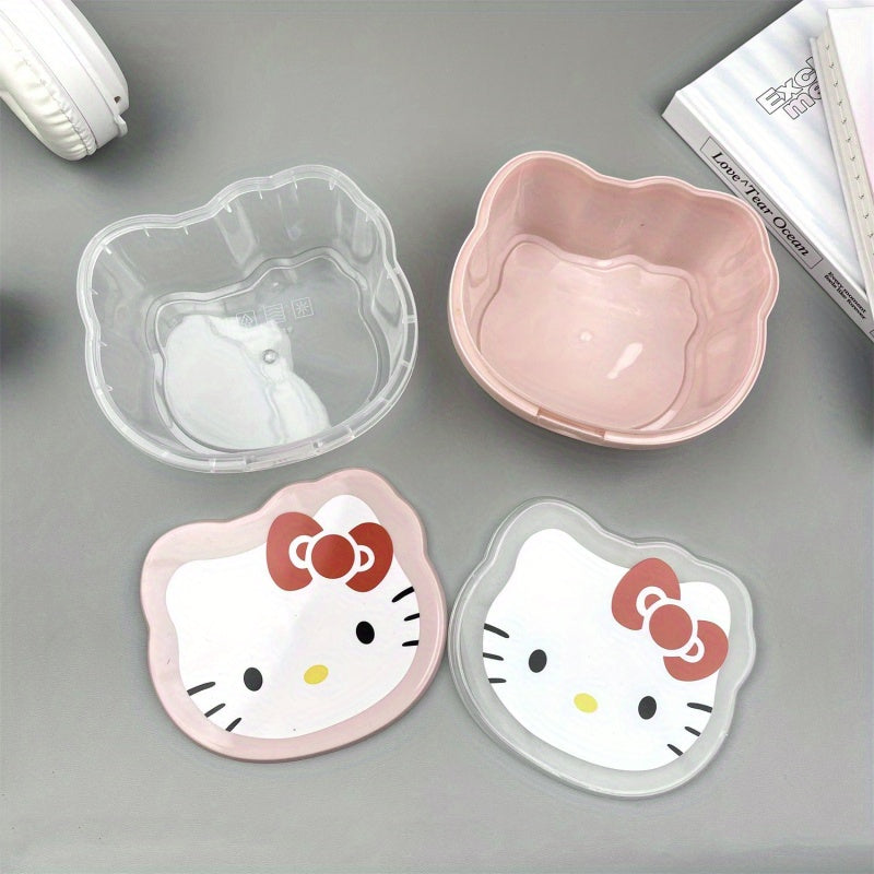 Set of 5 Kids Bento Boxes with Leakproof Lids for Snacks and Lunches