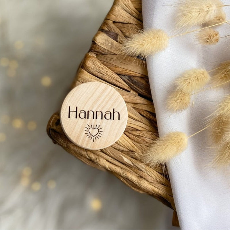 Newborn Keepsake Box with Compartments for Baby Teeth Memory Jar Tooth Saver