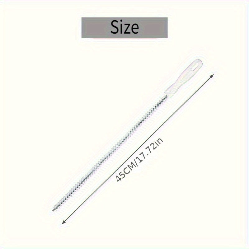 Гибкая щетка для очистки засоров в раковине кухни