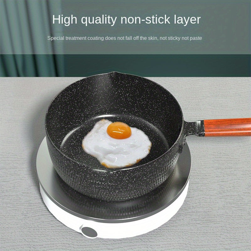 Kumush, oltin yoki qora rangdagi yapon oshxona qozoni, ko'p funksiyali xususiyatlarga ega - induktsion pechlar uchun mos, professional darajadagi alyuminiy qozon, sho'rva, makaron, qovurish va qaynatish uchun, o'lchami 18 sm.