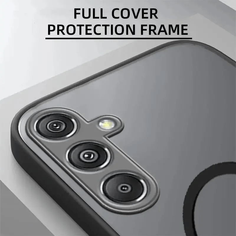 Magnetic Matte Phone Case for Samsung Galaxy S24 Plus S23 Ultra S24 Camera Full Protection