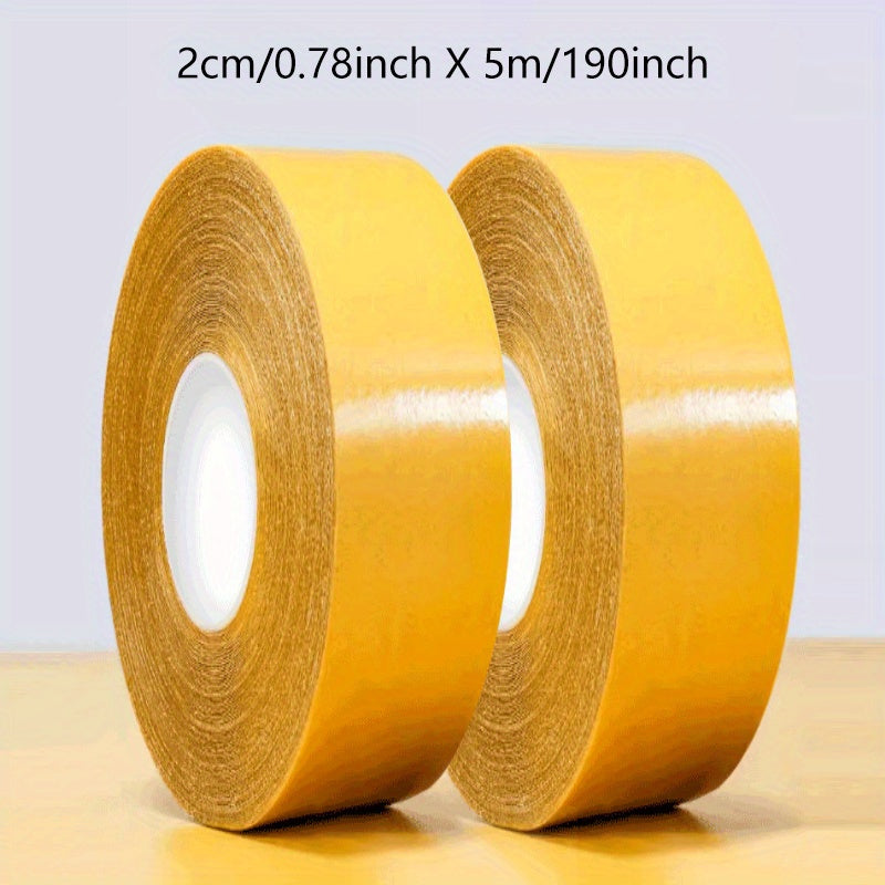 Heavy-Duty Double-Sided Tape for Carpets Mats Wallpaper Waterproof Non-Slip Residue-Free