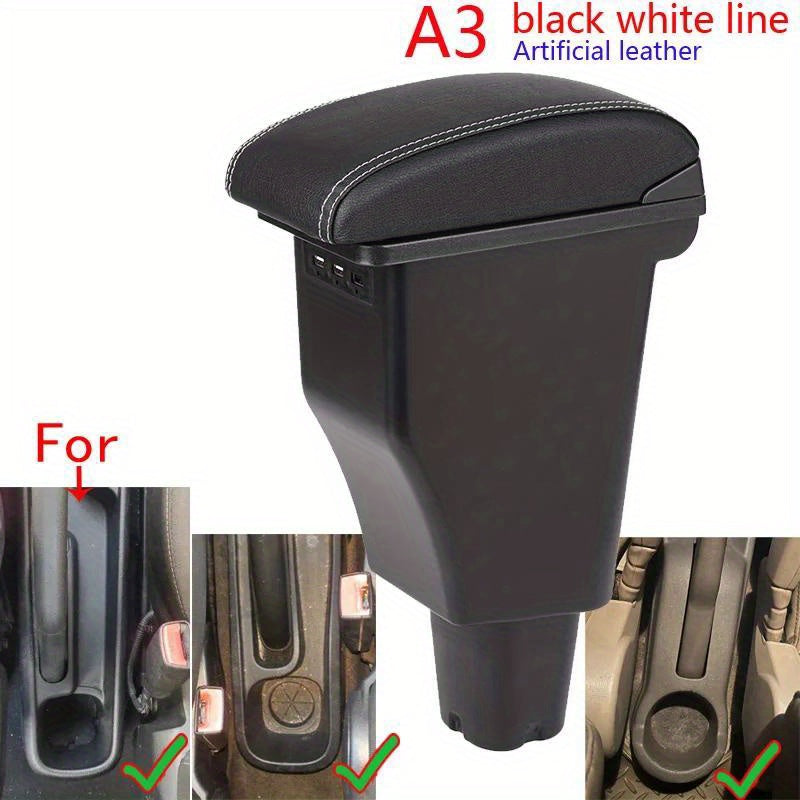 Car Interior Armrest Center Storage Box for Picanto Replacement Trim