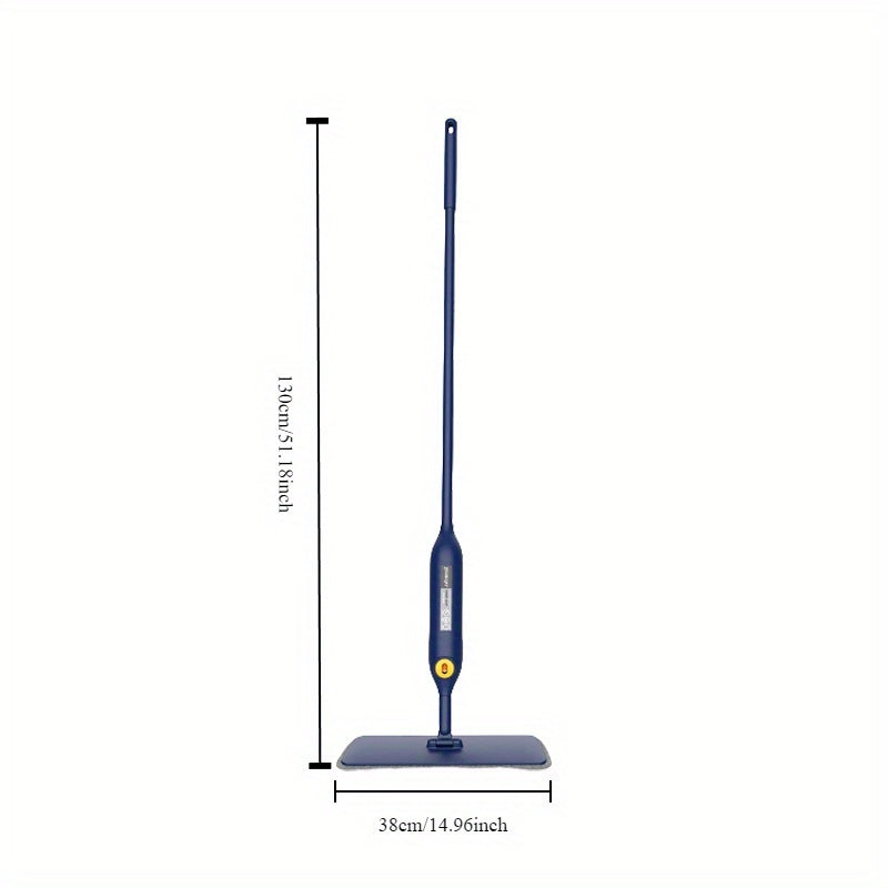 Oson Burash Spray Mopu bilan Qiyinchiliksiz Tozalash - Qo'l Bilan Tozalash, Yotoqxona va O'tirish Xonasi uchun Mukammal Aylanadigan Singdiruvchi Pad