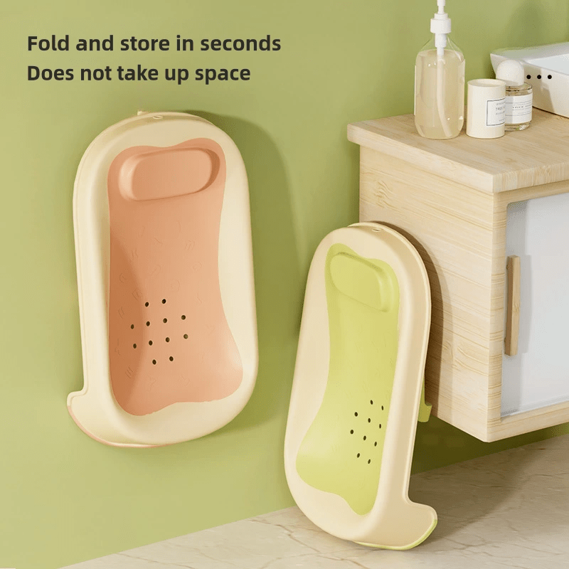 Almohadilla de baño reclinable y plegable para niños