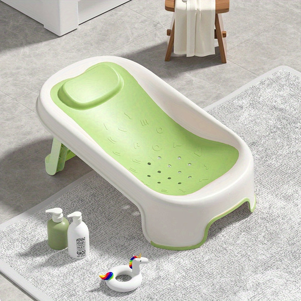 Almohadilla de baño reclinable y plegable para niños
