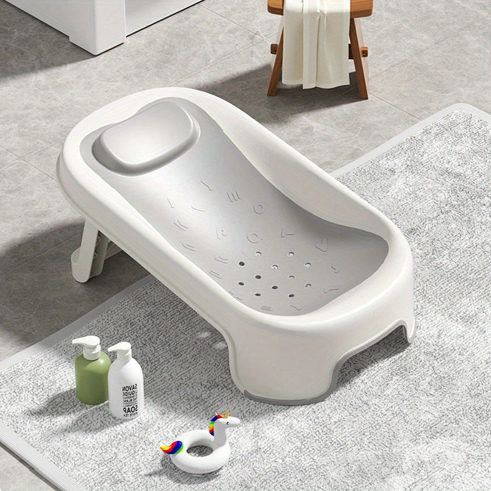 Almohadilla de baño reclinable y plegable para niños