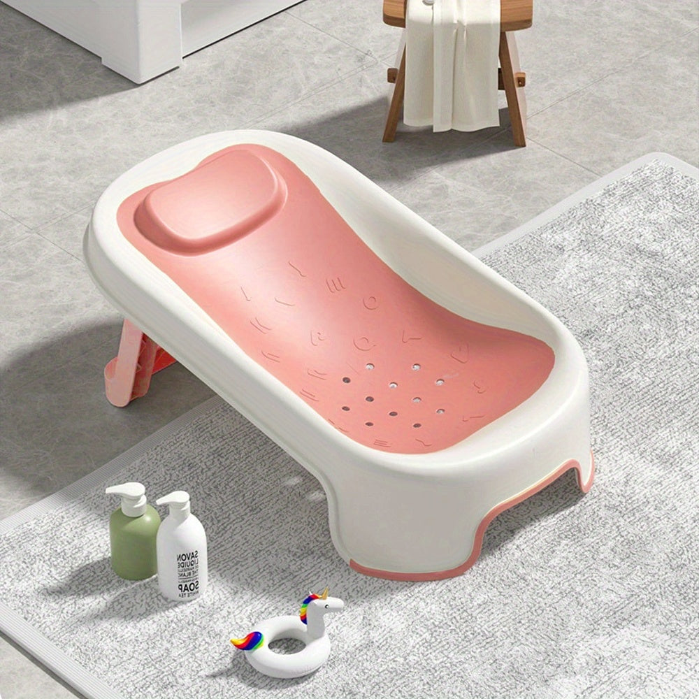 Almohadilla de baño reclinable y plegable para niños