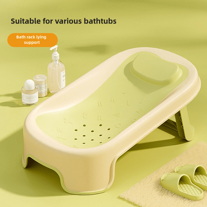 Almohadilla de baño reclinable y plegable para niños