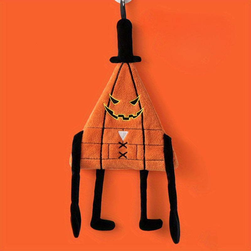 Christmas Atmosphere Monster Hand Towel Kitchen Quick Dry Absorbent Coral Fleece