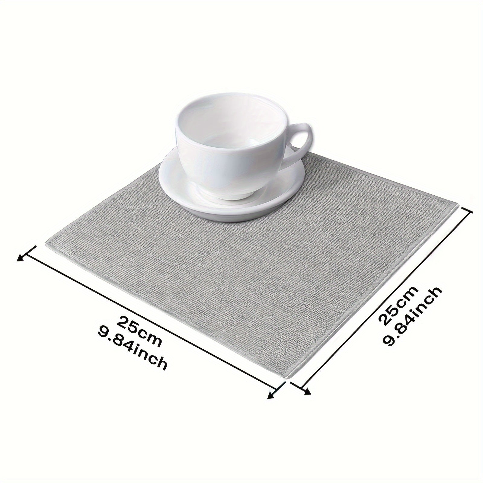 Paquete de 10 paños de microfibra para limpieza: absorbentes, eliminan manchas y grasa, toallas de cocina