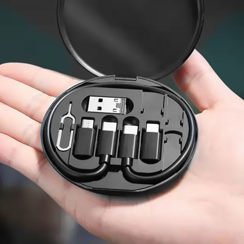 60W USB C Kabeli 5-in-1 Adapter to'plami bilan tez zaryadlash va ma'lumotlarni uzatish uchun