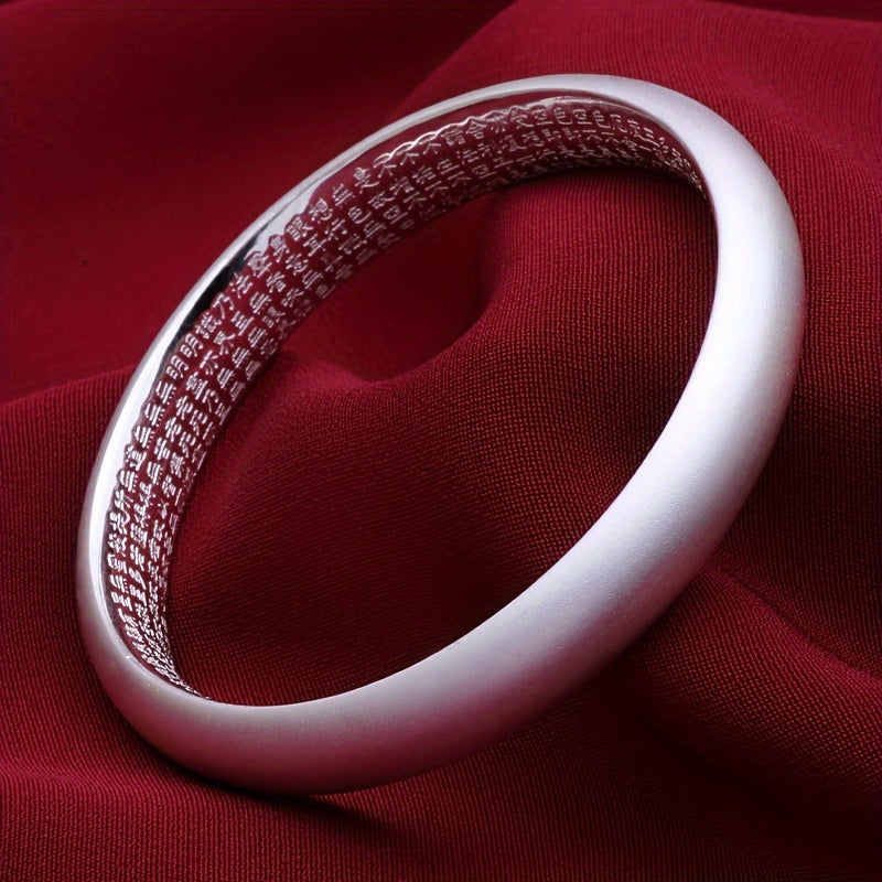 Sterling Silver Bangle Bracelet for Women Elegant Jewelry Gift for Birthdays and Anniversaries