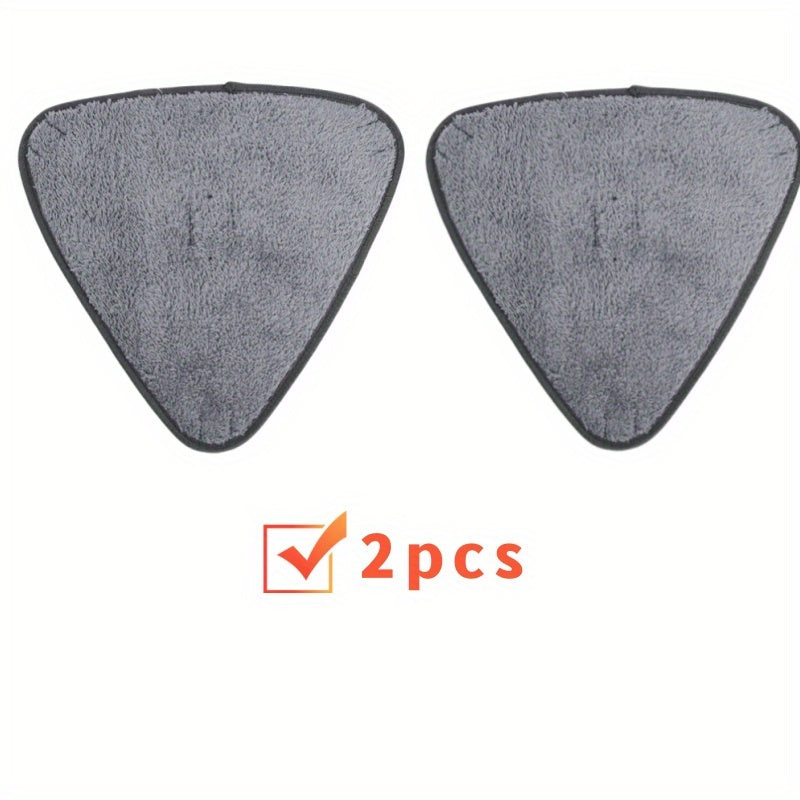 Треугольная гибкая насадка для швабры с супер тонкой волокнистой тканью для легкой уборки углов