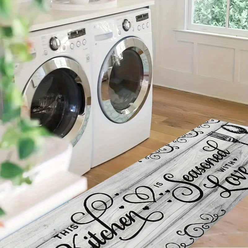 Soft Non-Slip Kitchen Mat Absorbent Runner Rug for Kitchen and Indoor Spaces