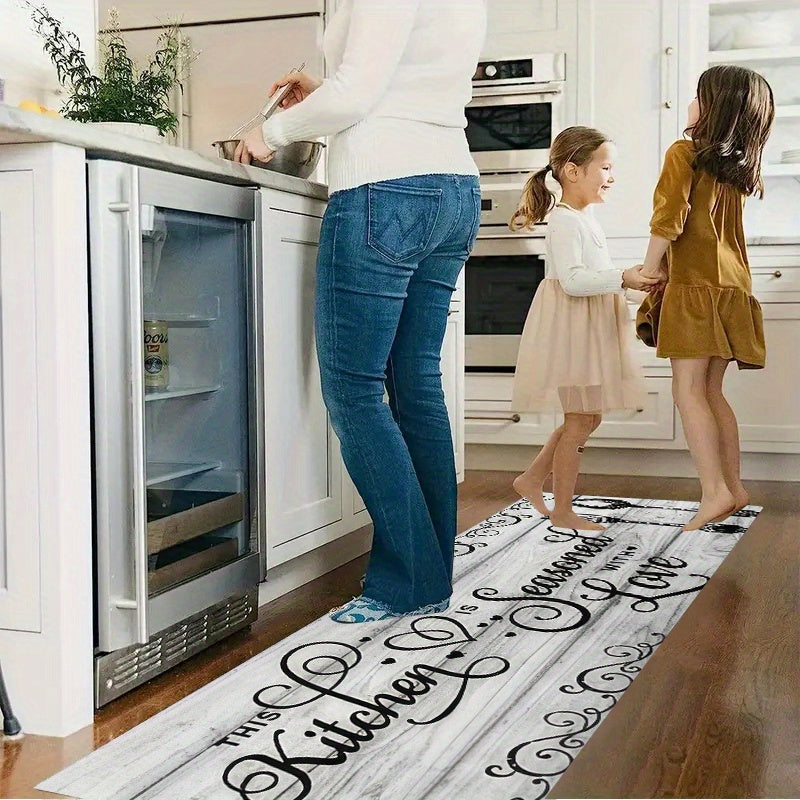 Soft Non-Slip Kitchen Mat Absorbent Runner Rug for Kitchen and Indoor Spaces