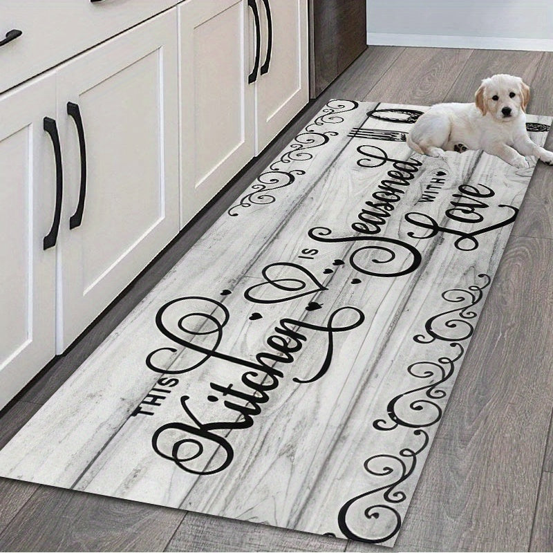 Soft Non-Slip Kitchen Mat Absorbent Runner Rug for Kitchen and Indoor Spaces