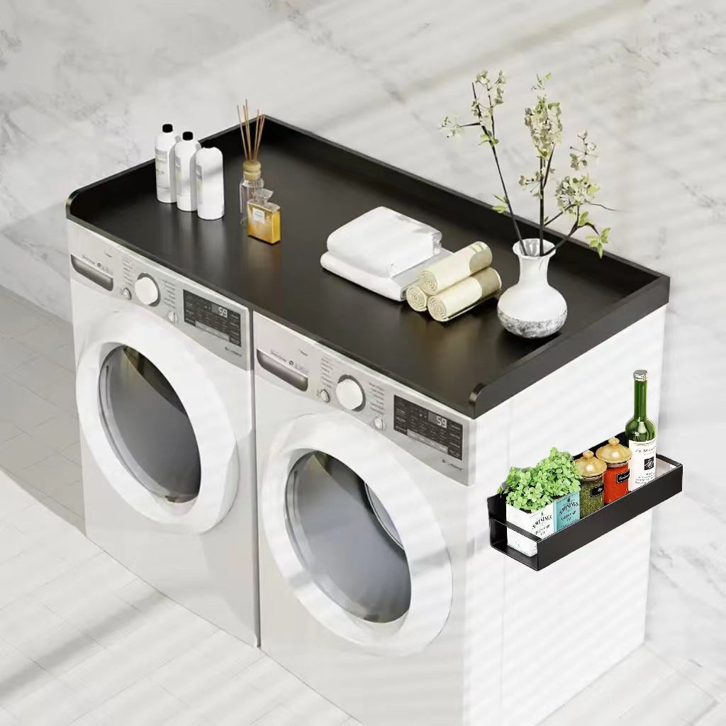 Wall Mounted Magnetic Storage Shelf Metal Organizer for Kitchen Bathroom