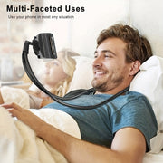 Adjustable Neck Mobile Phone Holder with 360 Degree Rotation Hands-Free Lightweight