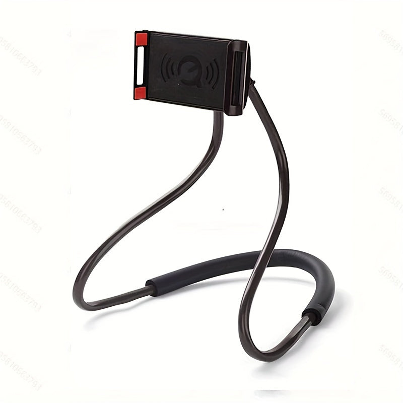 Adjustable Neck Mobile Phone Holder with 360 Degree Rotation Hands-Free Lightweight