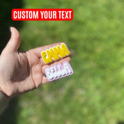 Акриловая брошь с именем для женщин, на заказ, подарок для Эммы