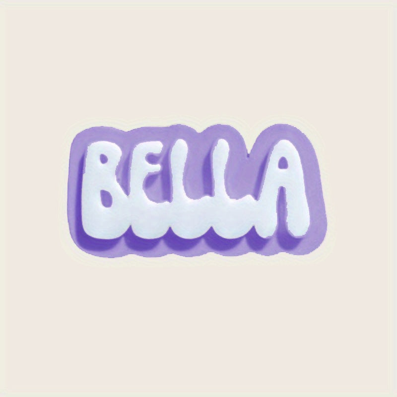 Акриловая брошь с именем для женщин, на заказ, подарок для Эммы