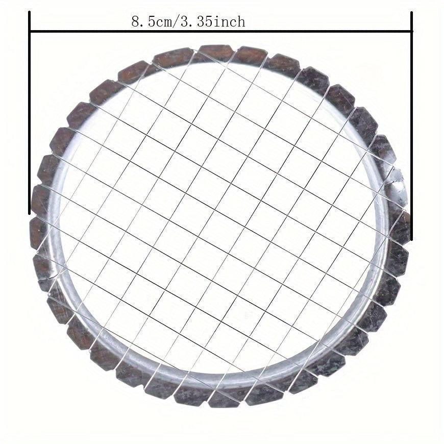 Нержавеющая стальная нарезка для яиц, овощей и фруктов - компактная и легкая в очистке - идеальна для кухонь в автодомах.