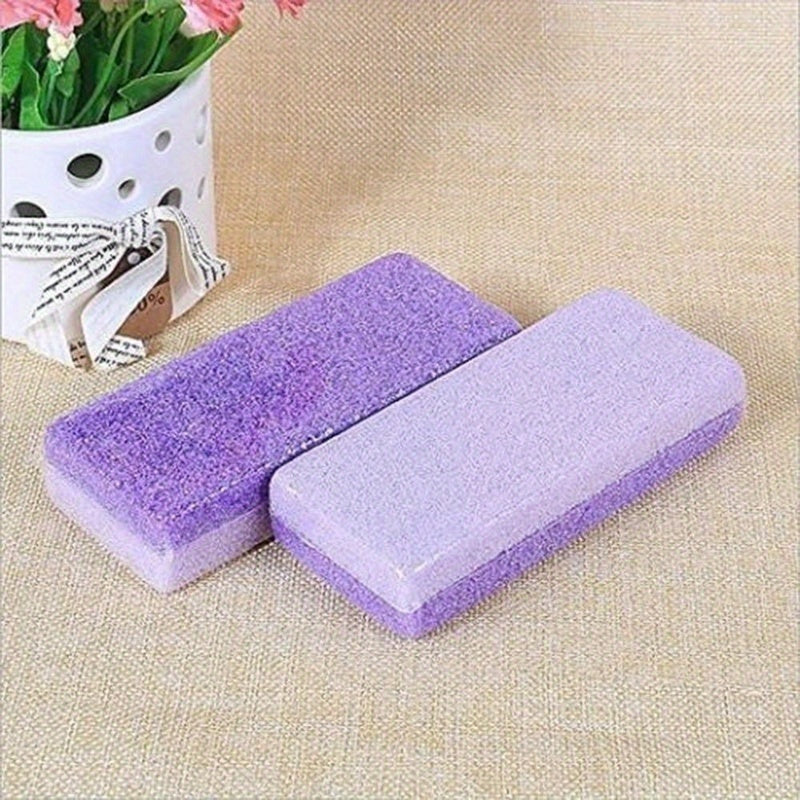 3-Pack Reusable Foot Pumice Stones Callus Dead Skin Remover Purple